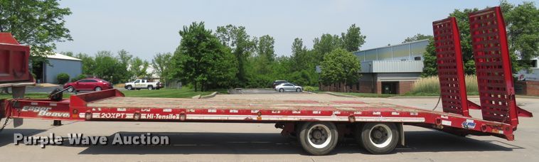 image for item DM7387 2017 Eager Beaver 20XPT  equipment trailer
