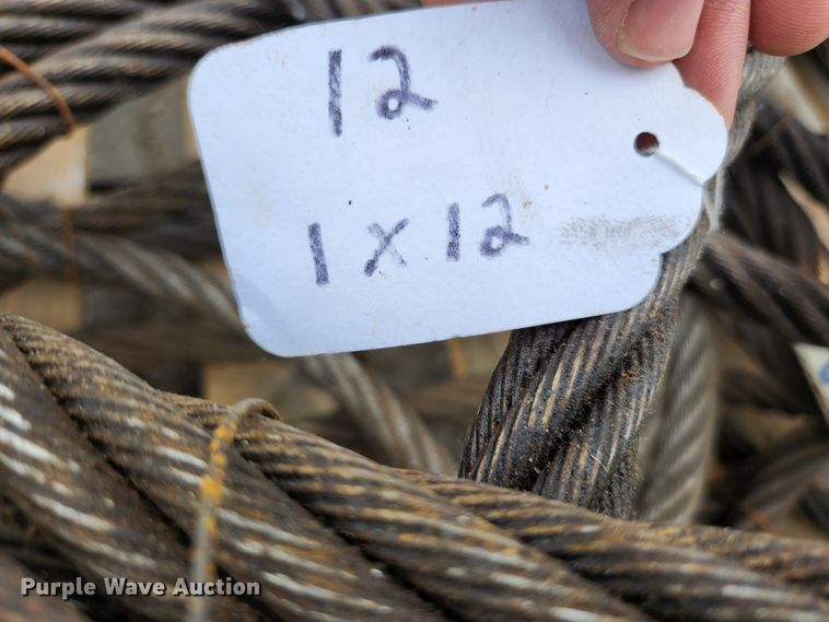 image for item DM7400 (12) rigging cables