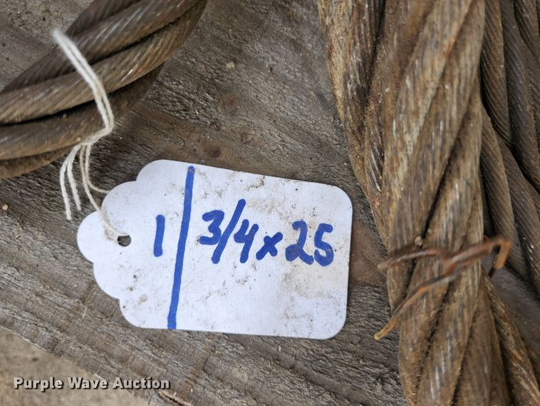 image for item DM7401 (5) rigging cables