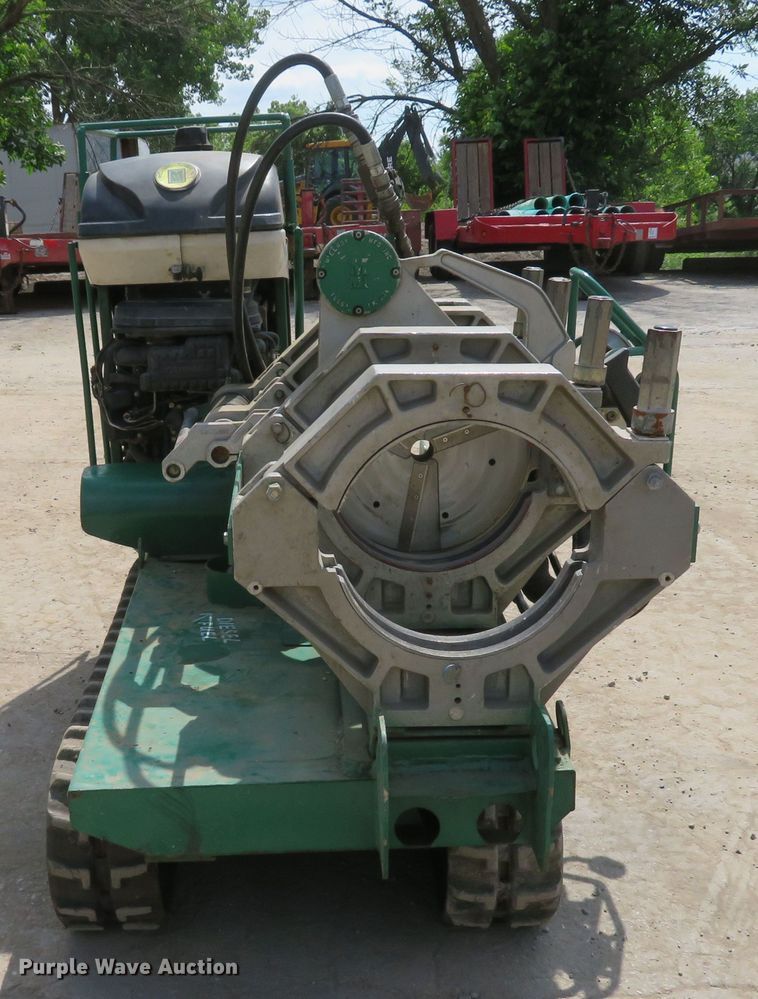 image for item DM7404 McElroy TracStar 412  poly pipe fusion machine