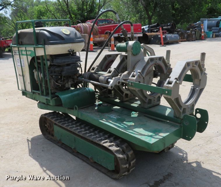 image for item DM7404 McElroy TracStar 412  poly pipe fusion machine