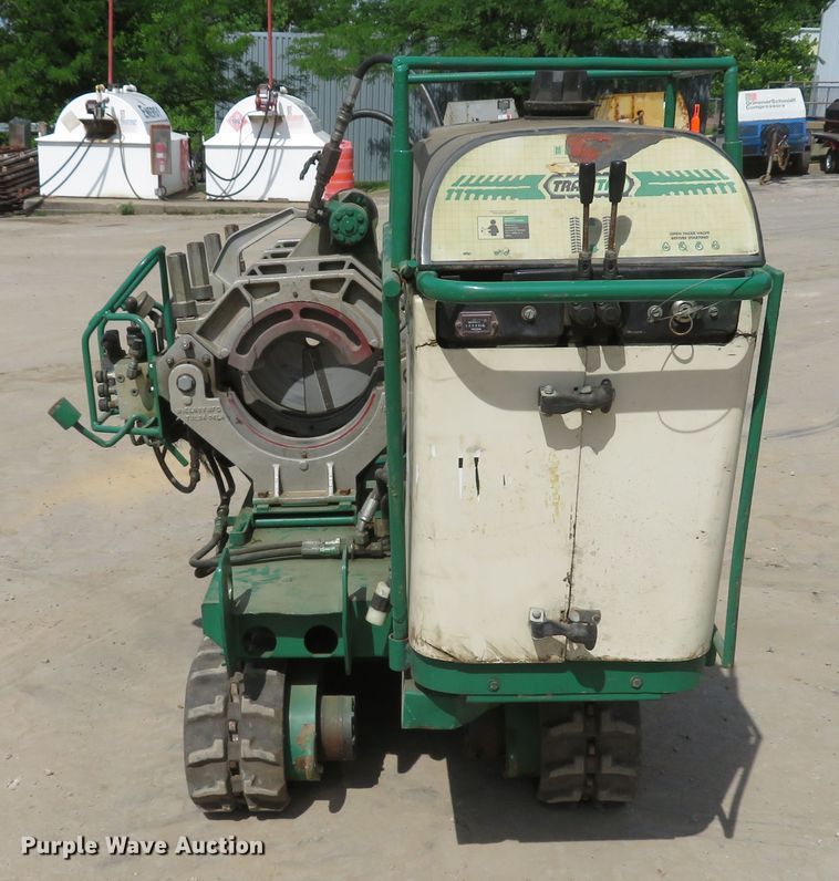 image for item DM7404 McElroy TracStar 412  poly pipe fusion machine
