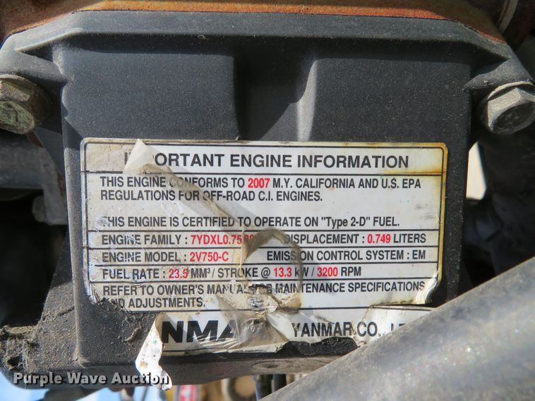 image for item DM7404 McElroy TracStar 412  poly pipe fusion machine