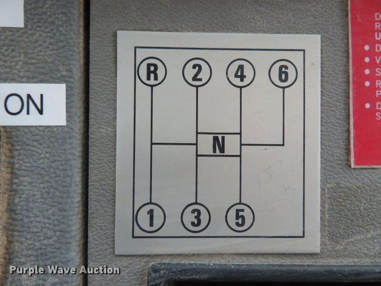 image for item DM7417 1994 Mack CS200P  dump truck