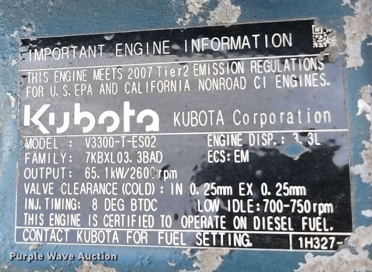 image for item DM7420 2008 McElroy TracStar 630  pipe fusion machine