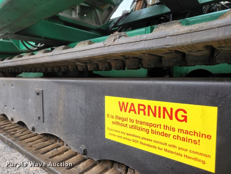 image for item DM7420 2008 McElroy TracStar 630  pipe fusion machine