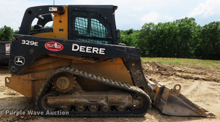 image for item DM7441 2013 John Deere 329E  tracked skid steer loader
