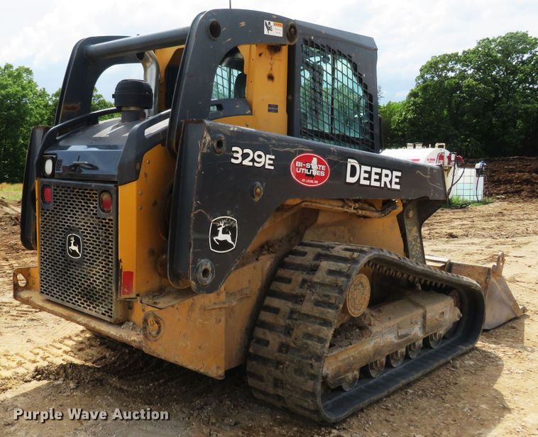 image for item DM7441 2013 John Deere 329E  tracked skid steer loader