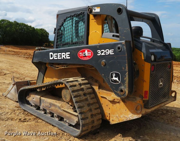 image for item DM7441 2013 John Deere 329E  tracked skid steer loader