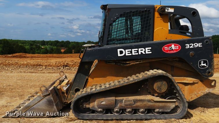 image for item DM7441 2013 John Deere 329E  tracked skid steer loader