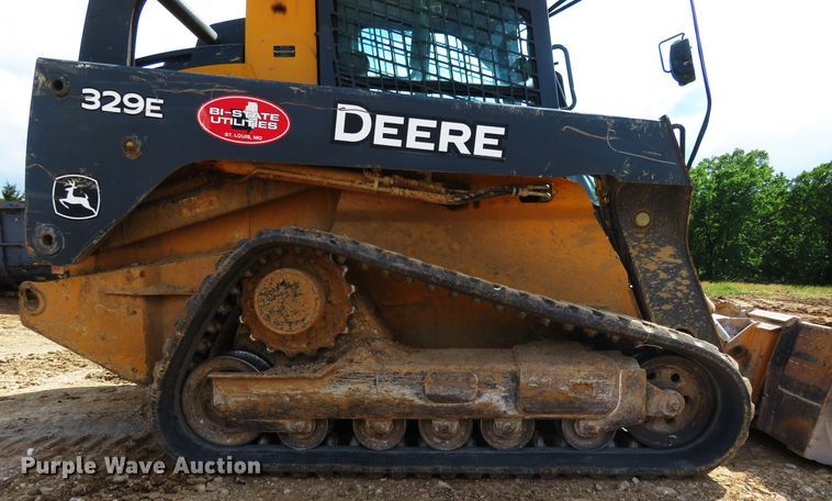 image for item DM7441 2013 John Deere 329E  tracked skid steer loader