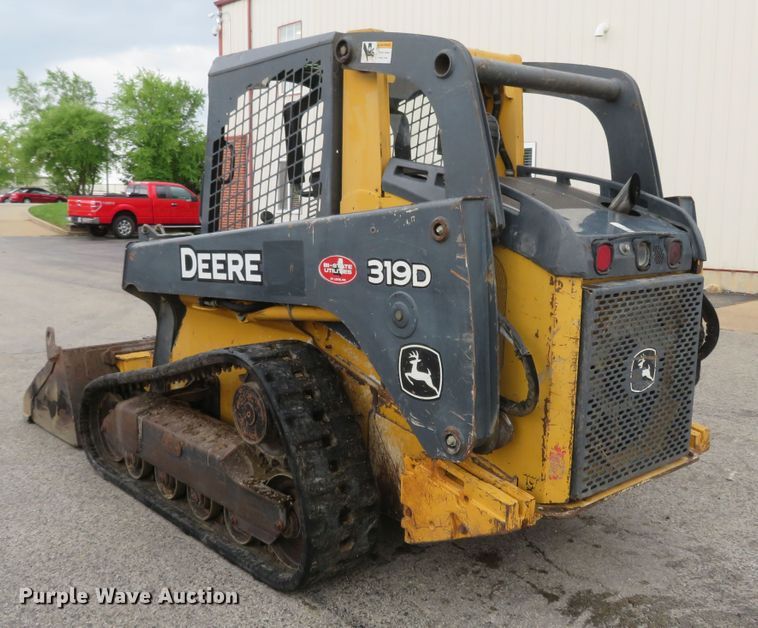 image for item DM7442 2010 John Deere 319D  tracked skid steer loader