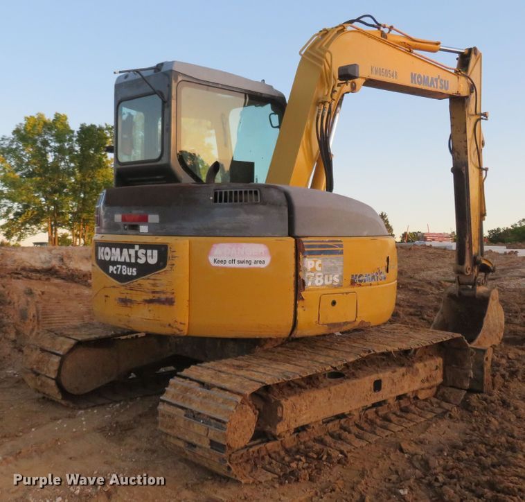 image for item DM7459 2006 Komatsu PC78US-6  excavator