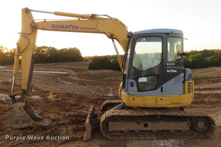 image for item DM7459 2006 Komatsu PC78US-6  excavator