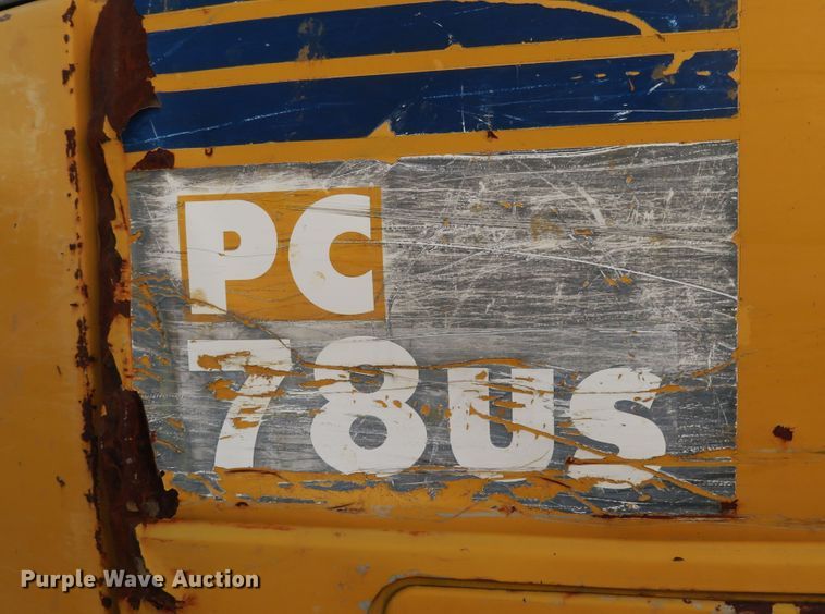 image for item DM7459 2006 Komatsu PC78US-6  excavator