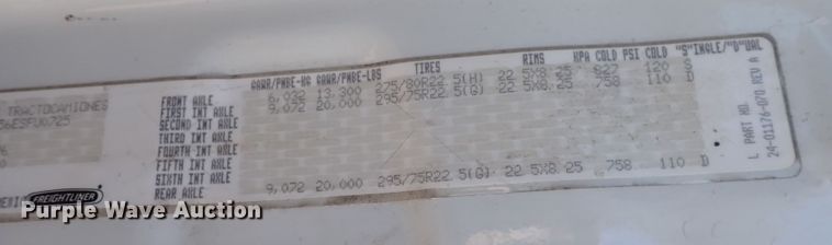 image for item DI1980 2014 Freightliner Cascadia  semi truck