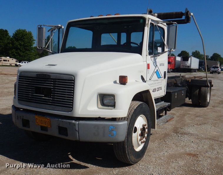 image for item DJ3828 1994 Freightliner FL70  roll-off container truck