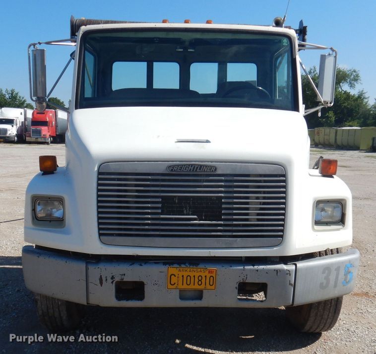 image for item DJ3828 1994 Freightliner FL70  roll-off container truck