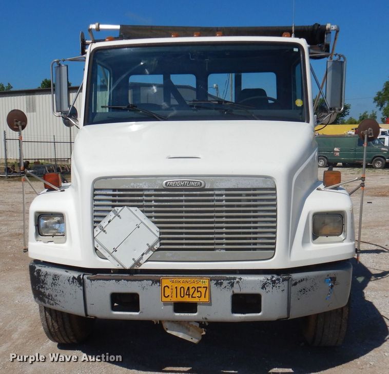 image for item DJ3830 1998 Freightliner FL70  roll-off container truck