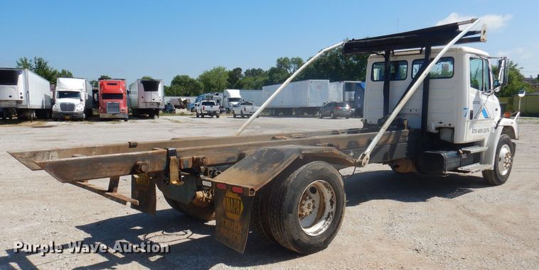 image for item DJ3830 1998 Freightliner FL70  roll-off container truck