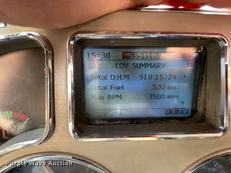 image for item DJ5127 2009 Mack CHU613  semi truck