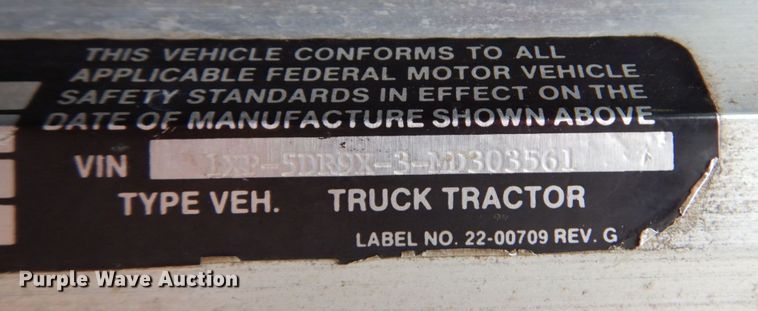 image for item DK0483 1991 Peterbilt 379  semi truck