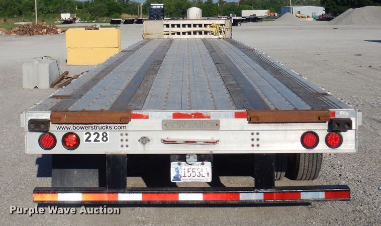 image for item DK0941 2012 Fontaine HAITX22RSA  drop deck trailer