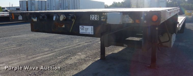 image for item DK0941 2012 Fontaine HAITX22RSA  drop deck trailer