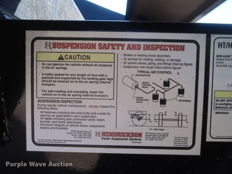 image for item DK3733 2021 CTSI BDT40  bottom dump trailer