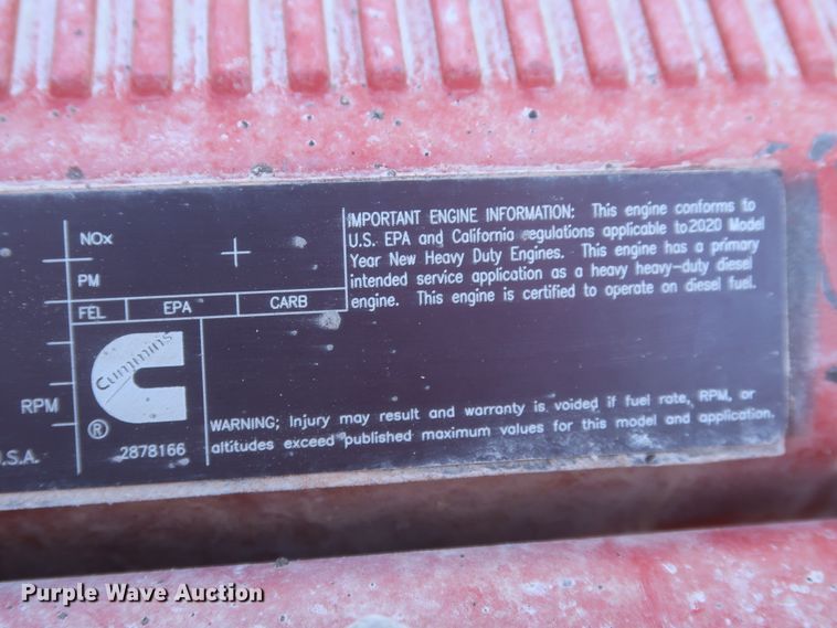 image for item DK3734 2021 Peterbilt 389  semi truck