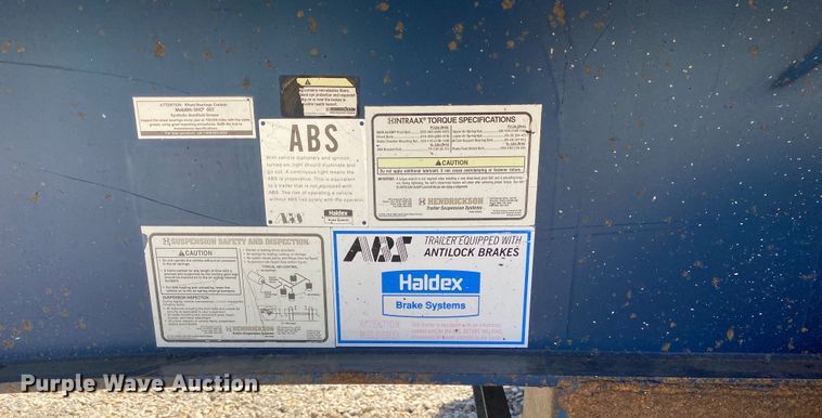 image for item DM4093 2002 Utility Trailer MFG FLBD  flatbed trailer