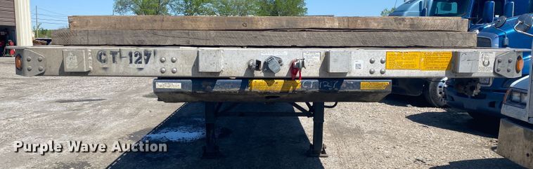 image for item DM4094 2003 Utility Trailer MFG FLBD flatbed trailer