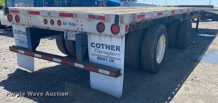 image for item DM4094 2003 Utility Trailer MFG FLBD flatbed trailer