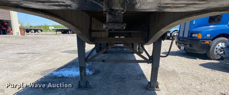 image for item DM4094 2003 Utility Trailer MFG FLBD flatbed trailer