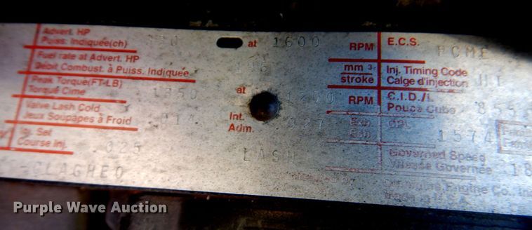 image for item DP4216 1994 Ford Aeromax L9000  semi truck