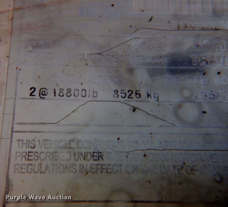 image for item DP4218 2005 Wabash  dry van trailer