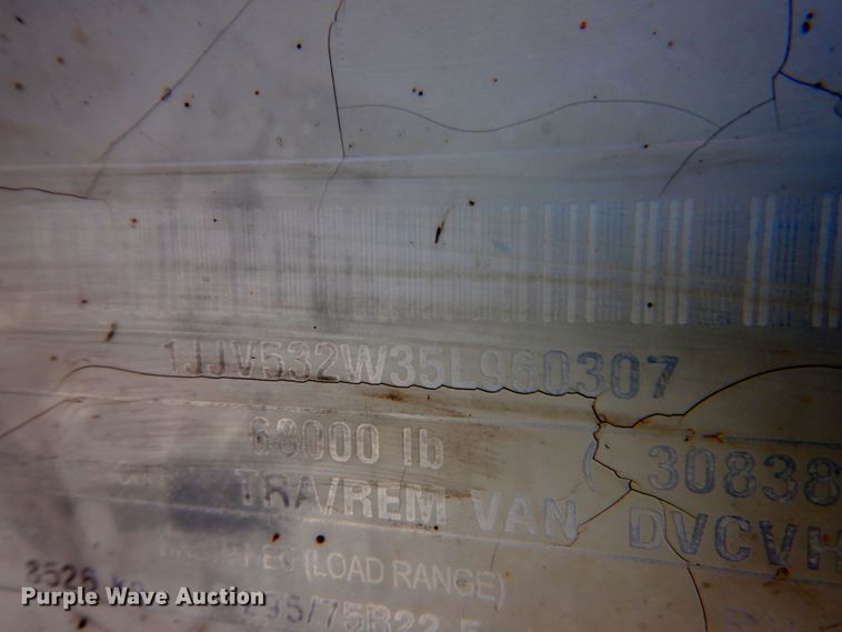 image for item DP4218 2005 Wabash  dry van trailer