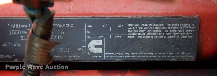 image for item DP5517 2016 International ProStar 122  semi truck