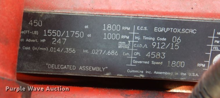 image for item DP5517 2016 International ProStar 122  semi truck