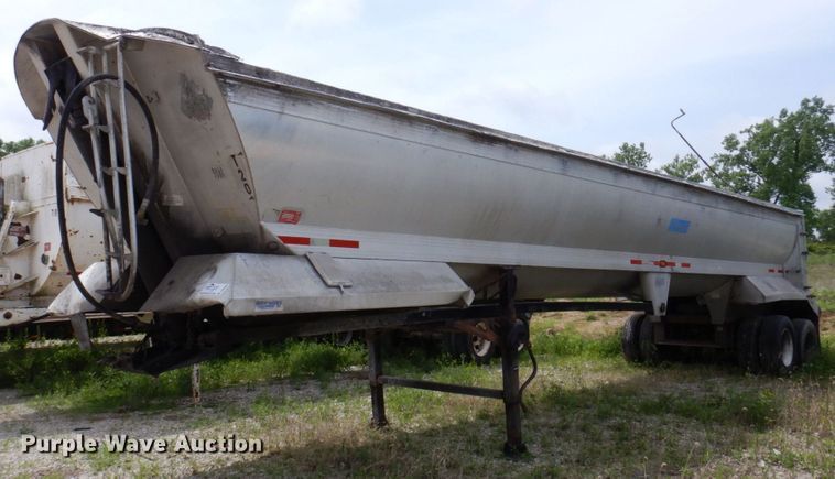 image for item DP5538 1995 Alumatech  end dump trailer