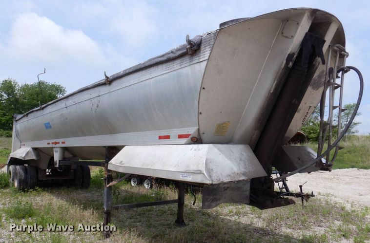 image for item DP5538 1995 Alumatech  end dump trailer