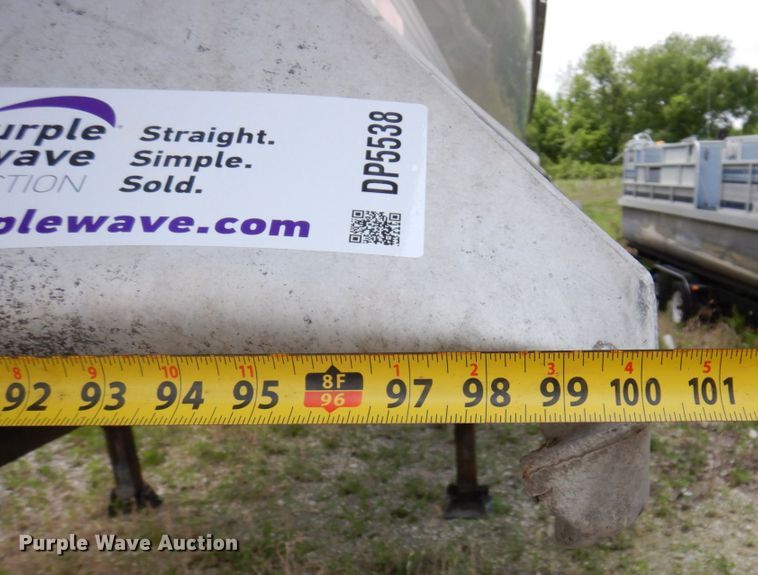 image for item DP5538 1995 Alumatech  end dump trailer