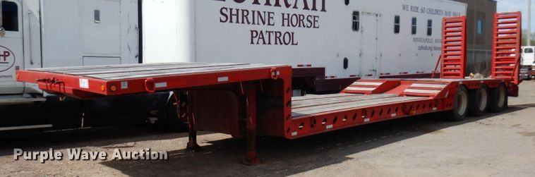 image for item DR0432 2003 XLSP  drop deck equipment trailer