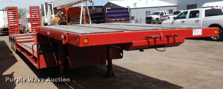 image for item DR0432 2003 XLSP  drop deck equipment trailer