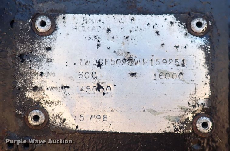 image for item DS7051 1998 Wanco  car carrier