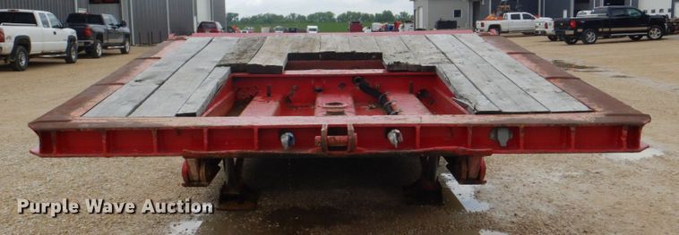 image for item DS8037 1992 Load King 403DFP  lowboy equipment trailer