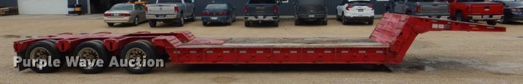 image for item DS8037 1992 Load King 403DFP  lowboy equipment trailer