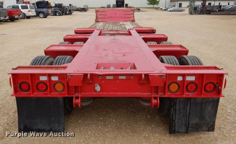 image for item DS8037 1992 Load King 403DFP  lowboy equipment trailer