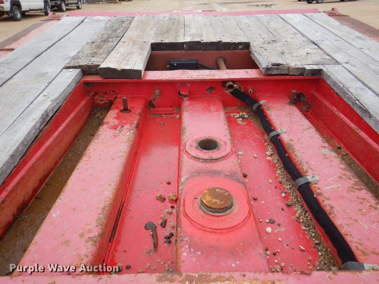 image for item DS8037 1992 Load King 403DFP  lowboy equipment trailer