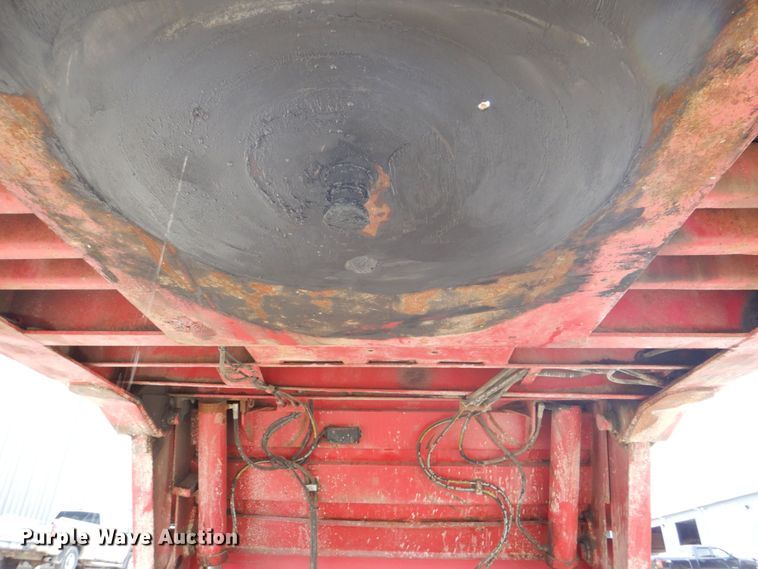 image for item DS8037 1992 Load King 403DFP  lowboy equipment trailer